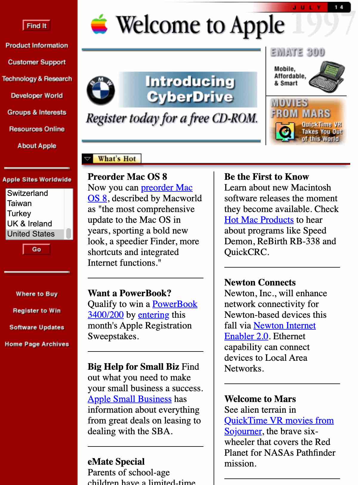 Apple CSS 1997
